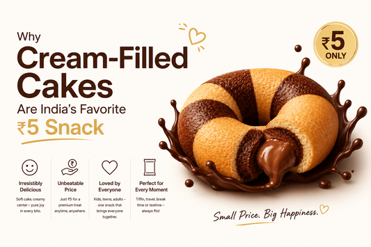 Why Cream-Filled Cakes Are India's Favorite ₹5 Snack