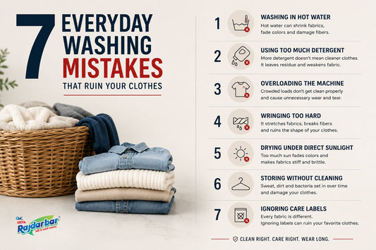 7 Everyday Washing Mistakes That Ruin Your Clothes