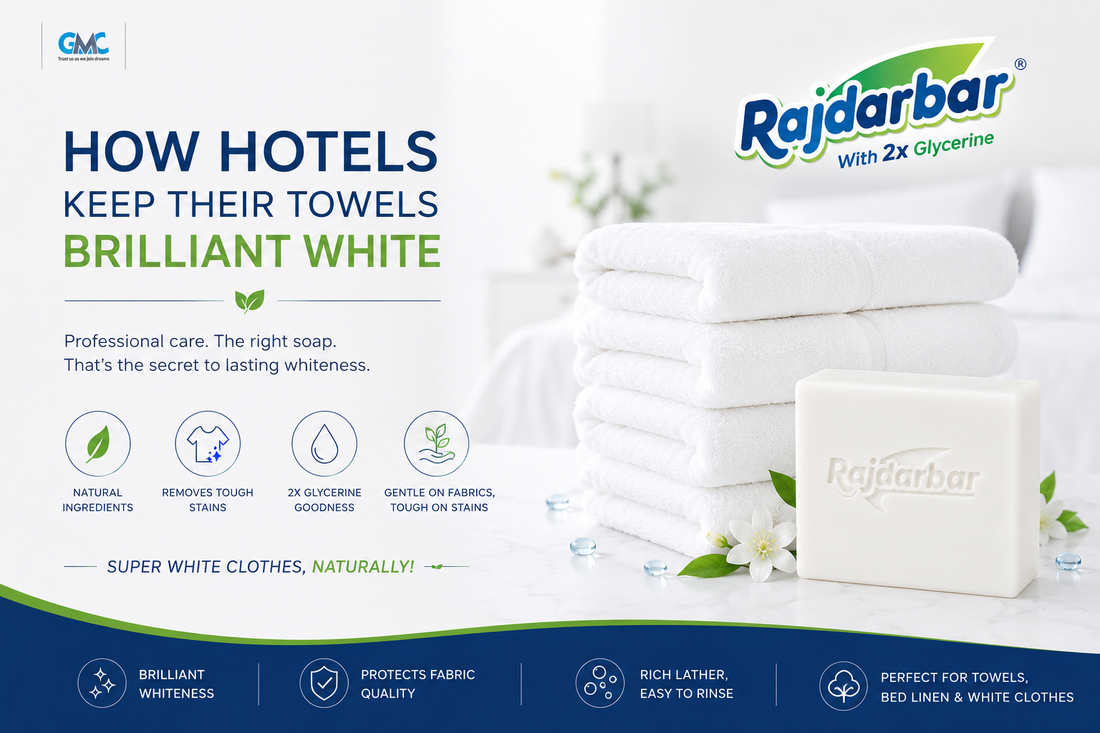 How Hotels Keep Their Towels Brilliant White