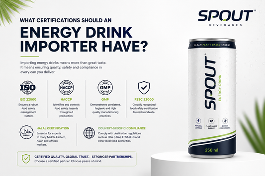 What Certifications Should an Energy Drink Importer Have?