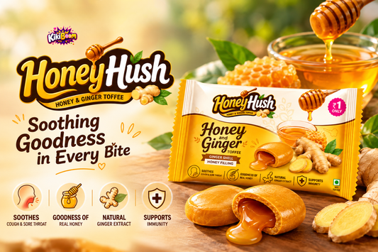 HoneyHush by KiKiBoom: Sweet Relief in Every Bite