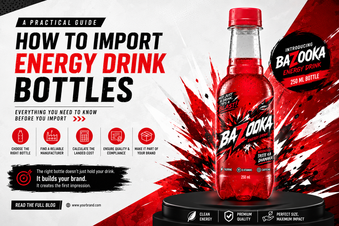 How to Import Energy Drink Bottles: A Practical Guide for Beverage Brands