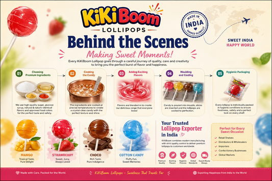 Behind the Scenes: How a Lollipop Is Made – From Sweet Ideas to Smiles