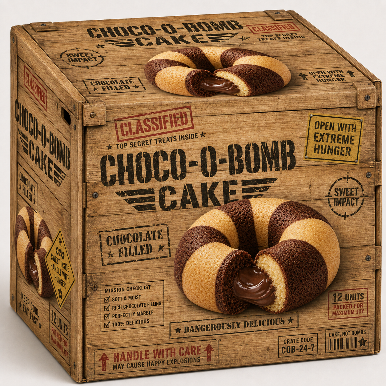 chocolate donut cake ₹ 20