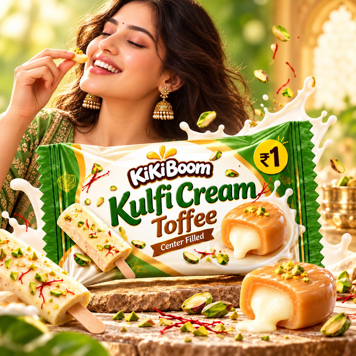 kulfi cream toffee