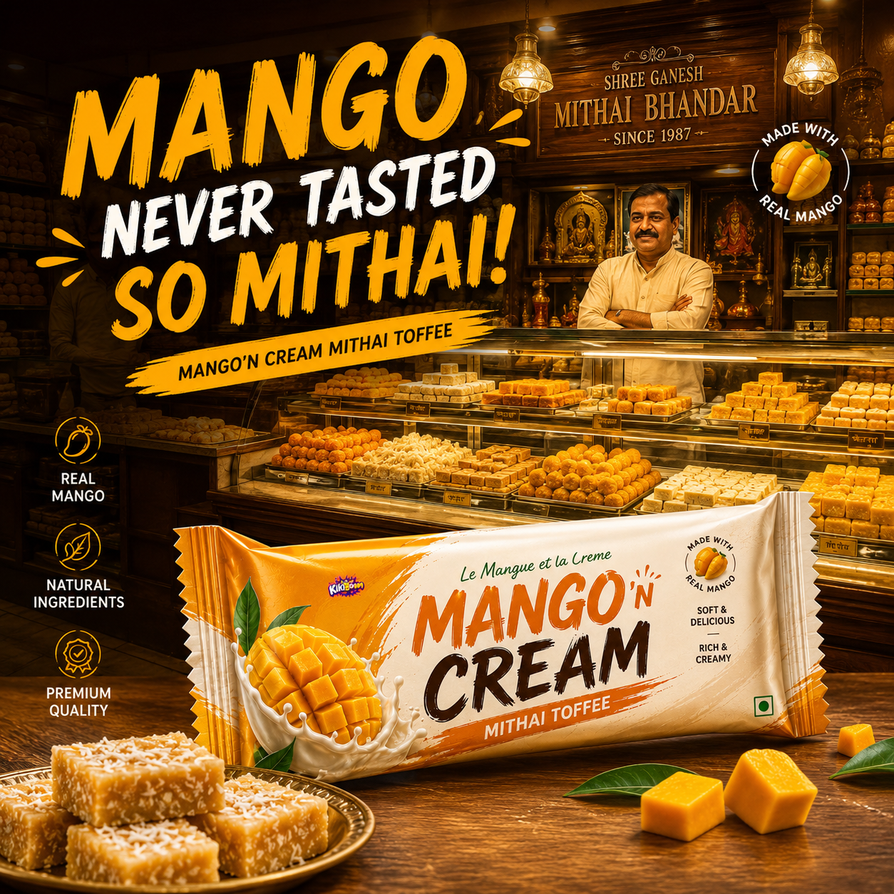 mango mithai toffee