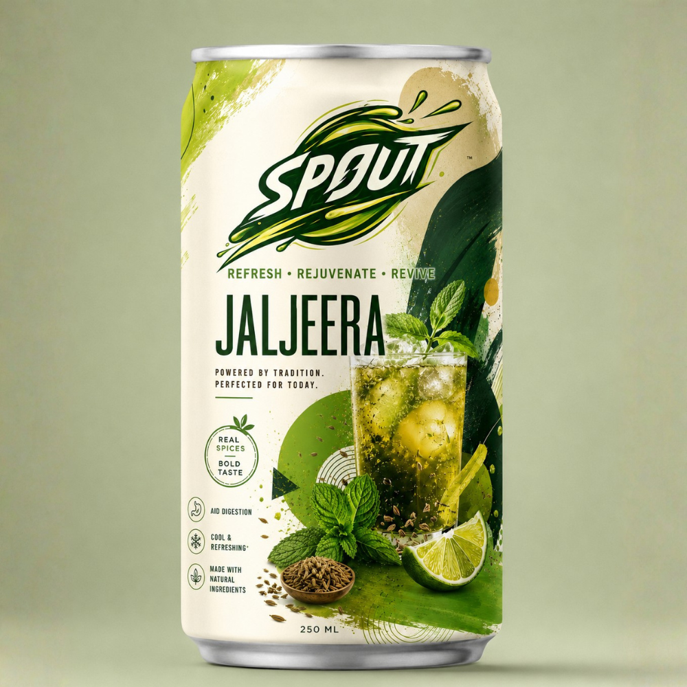 indian jeera masala drink in aluminium can 250 ml 