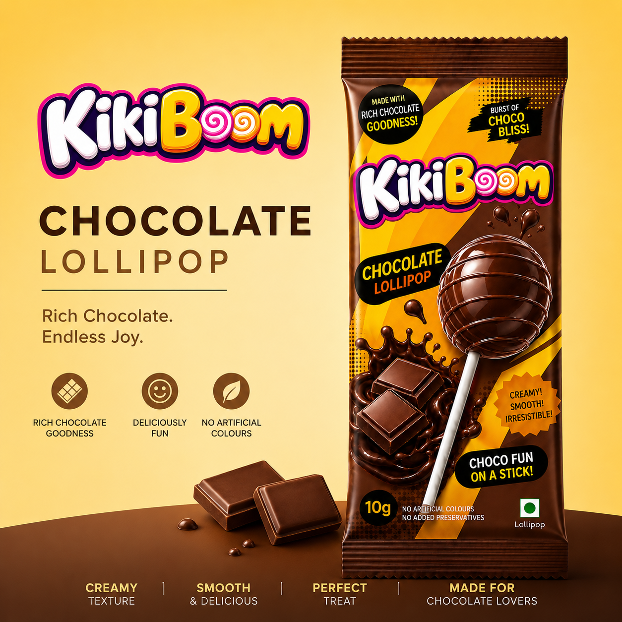chocolate lollipop 