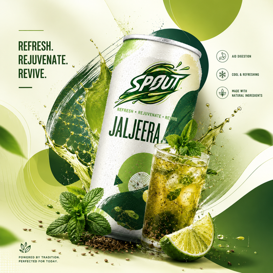 indian jeera masala drink in aluminium can 250 ml 