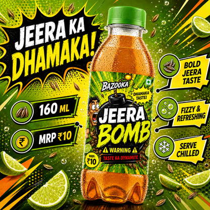 Bazooka Jeera Bomb – Masaledar Jeera Drink with Dhamaka Taste