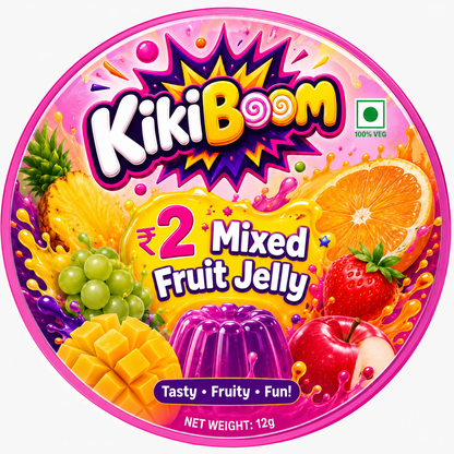 KiKiBoom Mix Fruit Jelly - Magic Fruit Jelly