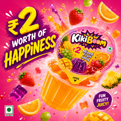 KiKiBoom Mix Fruit Jelly - Magic Fruit Jelly